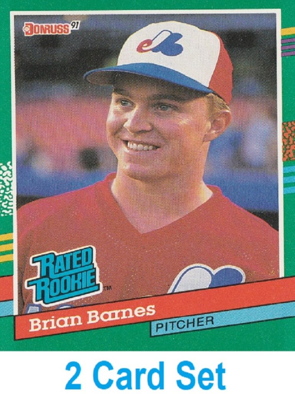 Brian Barnes Baseball Card Collection